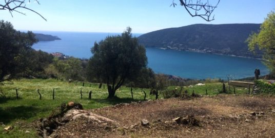 Plot with stunning sea view Trebesin, Herceg Novi